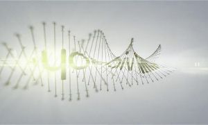 模拟DNA分子序列样式的logo揭示开场，3款入