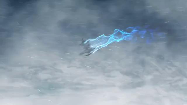 愤怒的冰雪龙王霜冻特效标志开场，带音效和视频使用教程-3