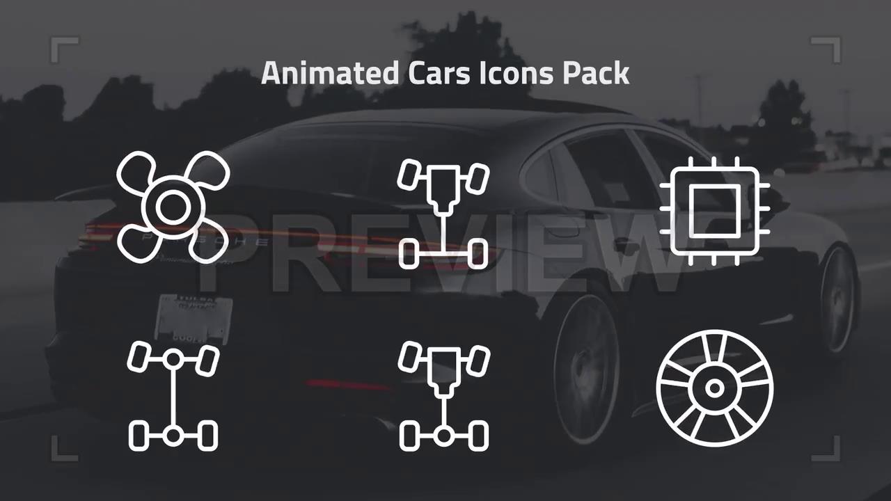 67个交通汽车有关的Icons线条图标动画视频素材 有透明通道[00-00-46][20191017-122050.jpg