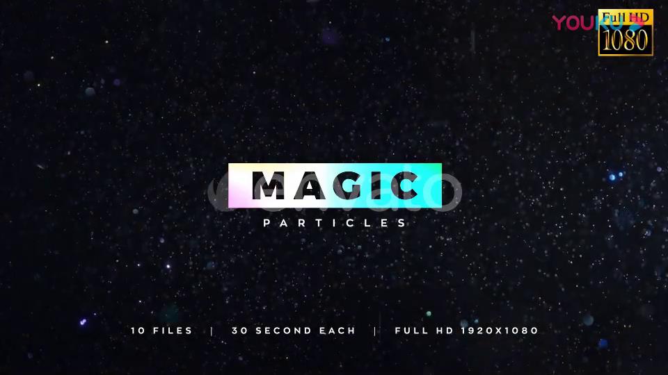 10段唯美的魔法粒子装饰特效视频素材-1