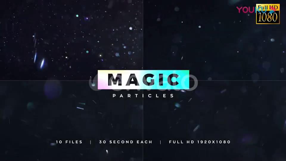 10段唯美的魔法粒子装饰特效视频素材-2