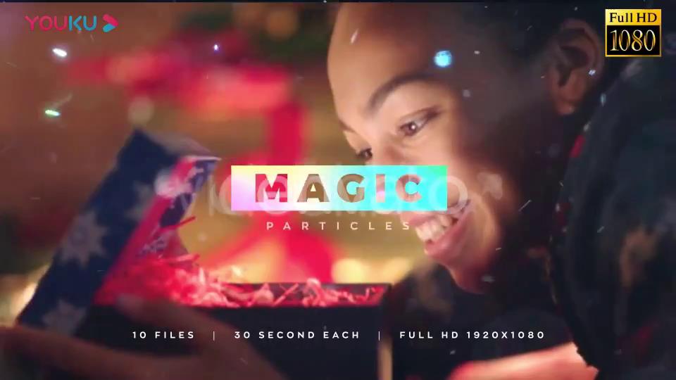 10段唯美的魔法粒子装饰特效视频素材-3