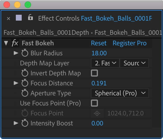 专业的快速散景（景深）模糊特效创建工具 Fast Bokeh Pro v1.1...-2