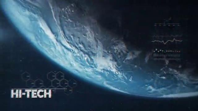 未来派太空星球特效标题预告片-2