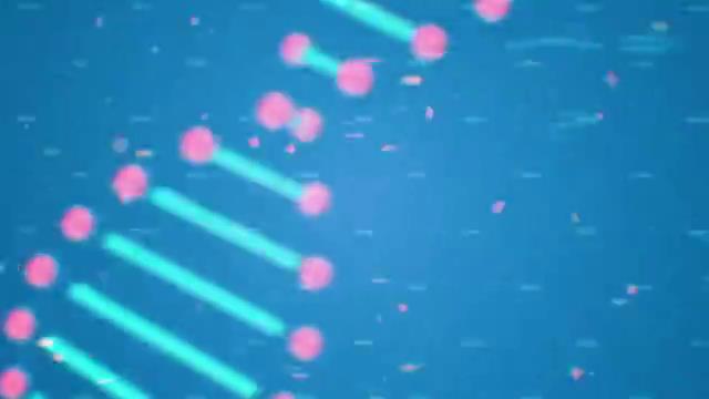 快速的DNA分子式标志开场动画-2