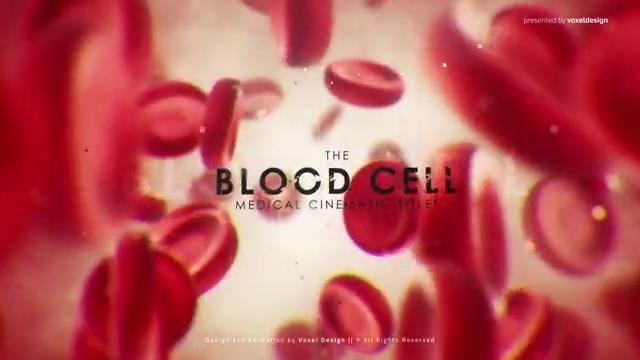 红细胞医疗医学主题的内容展示开场-1