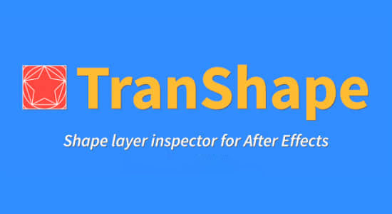 AE脚本：形状层属性控制脚本 TranShape v1.9 + 使用教程-1