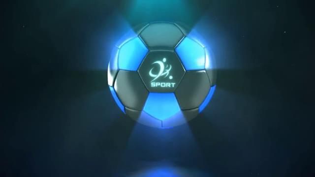 高科技发光足球粉碎揭示出logo标志-1