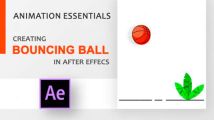 AE教程：创建有趣弹跳小球MG动画教程