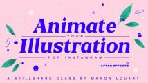 AE教程：插画风格MG图形动画制作教程
