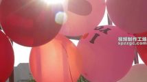 宴会婚礼活动节日气球布置